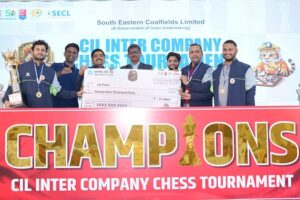 CIL Inter Company Chess Tournament at SECL