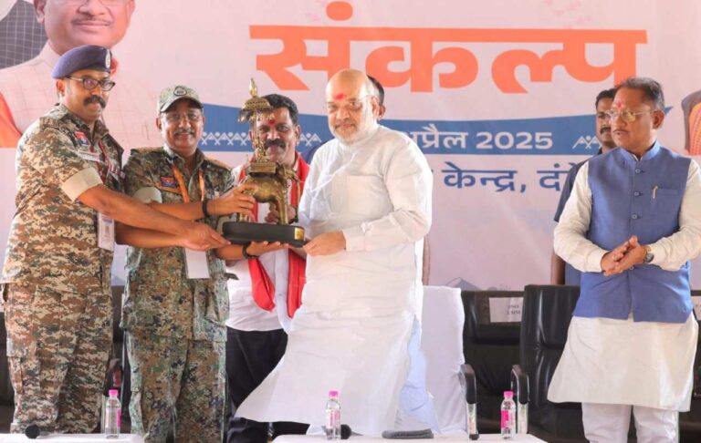 Amit Shah at Dantewada