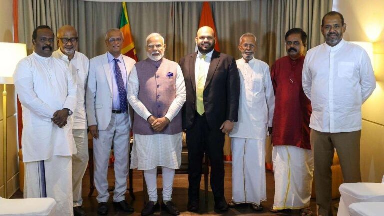 PM Modi at Sri Lanka