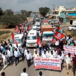 Big demonstration of Sharad Pawar group in Jalgaon Strike 26